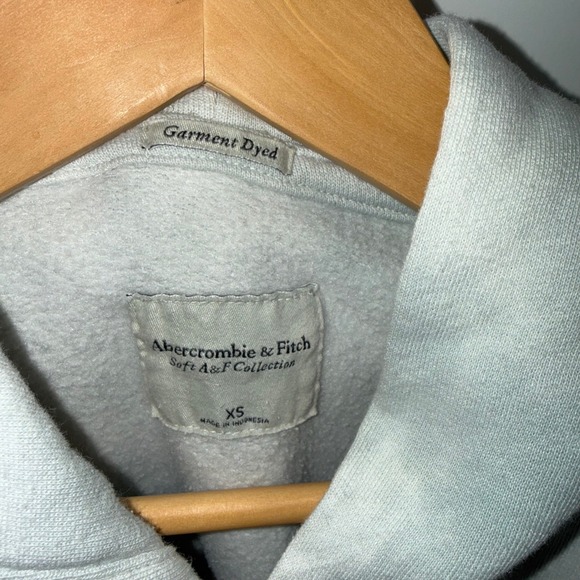 Abercrombie Fitch Tie Dye Cropped Hoodie Sweatshirt Soft A&F Collection XS - Picture 4 of 6